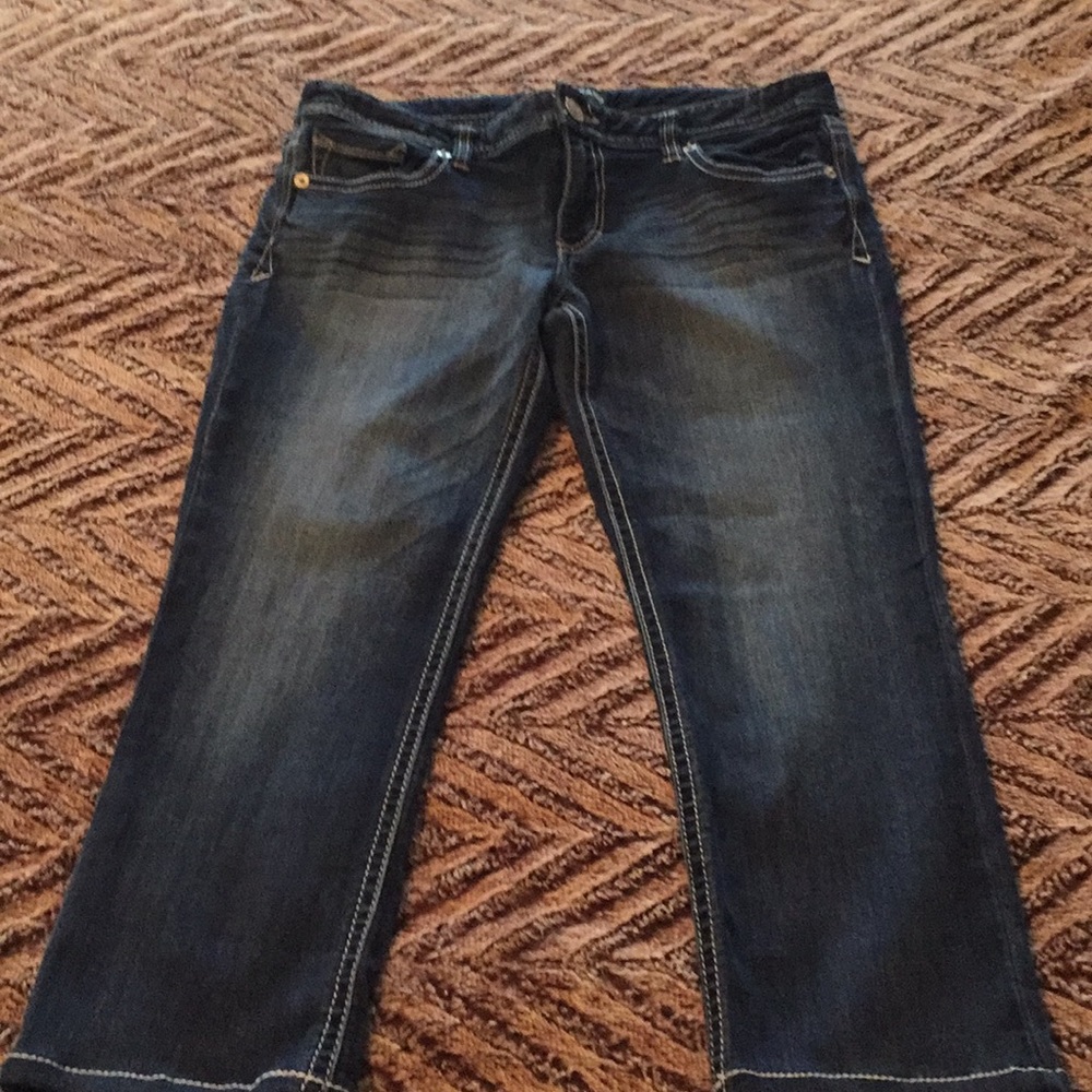 Cropped Express Jeans size 12