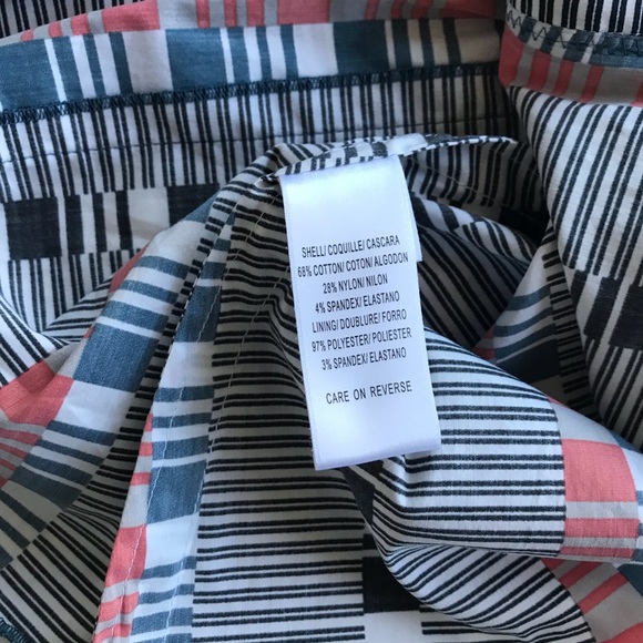 NWOT BCBGMaxAzria Pleated Front Cotton Cami Top - Picture 6 of 6