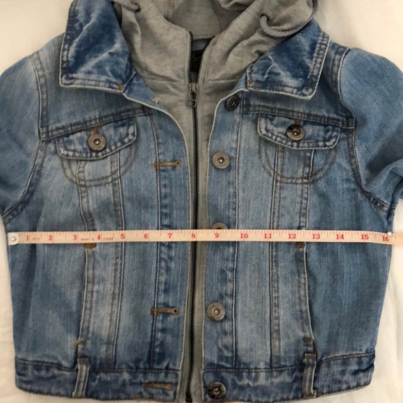 💝Super Cute💝 Jean hoodie jacket - Picture 6 of 8