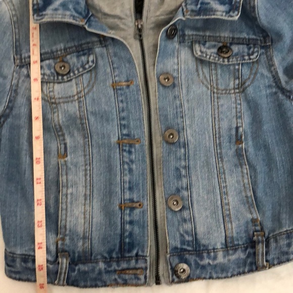💝Super Cute💝 Jean hoodie jacket - Picture 7 of 8