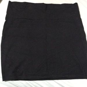 Charlotte Russe black mini skirt