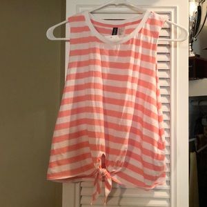 H&M striped tank