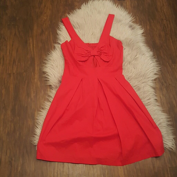Lulu's Exclusive Red Bow Dress - Picture 3 of 5
