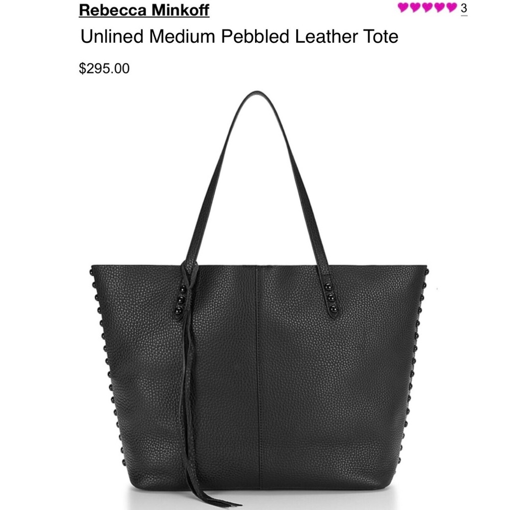 Rebecca Minkoff studded leather tote