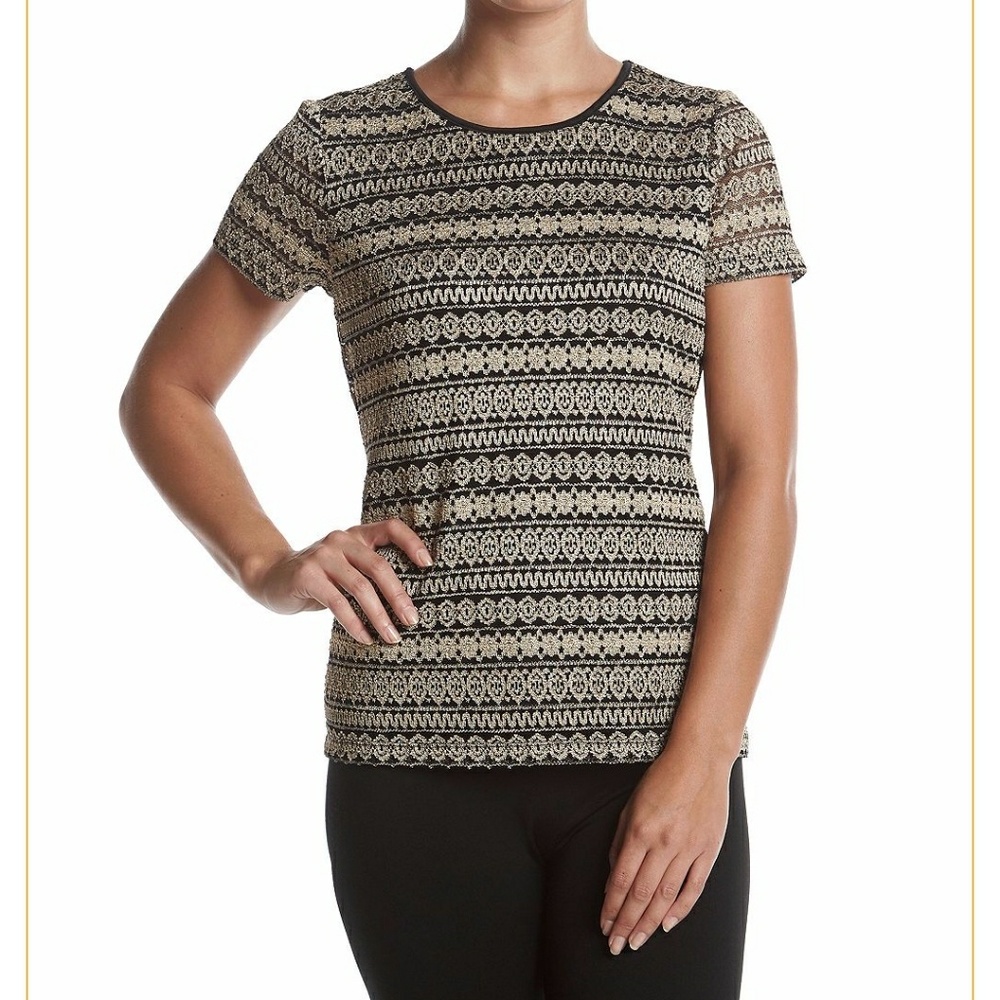 🆕Calvin Klein Jacquard Knit Top📣