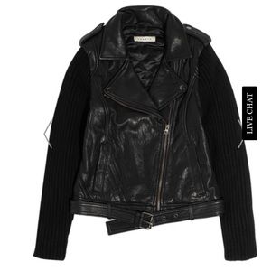RARE Sandro vegas biker jacket