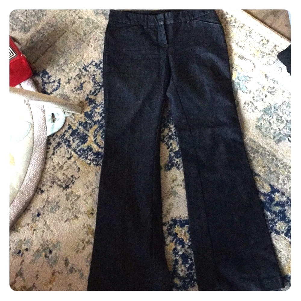 Express Editor Dark Jeans - Size 0 Regular - image 1