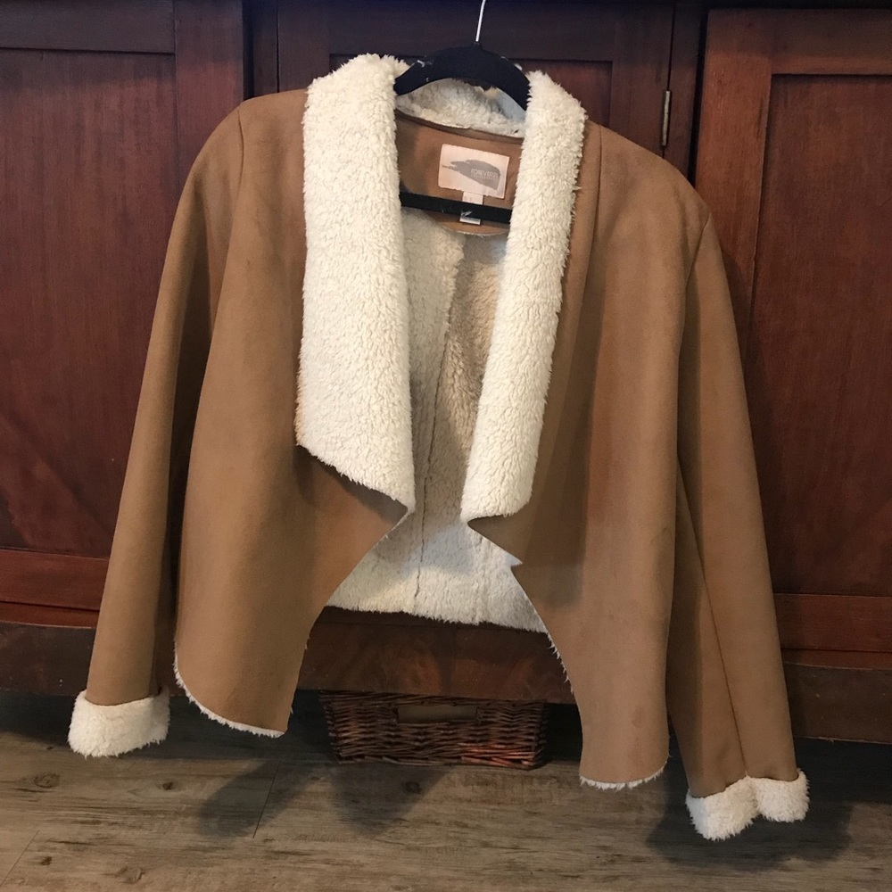 Camel Suede Jacket