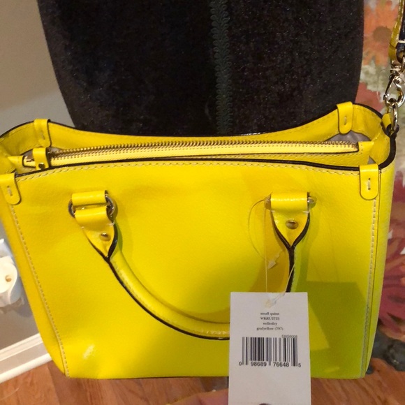 Yellow Wellesley Small Quinn Kate Spade satchel - Picture 5 of 6