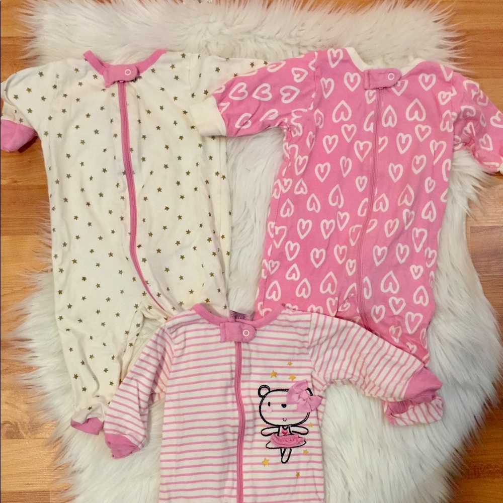 Zip up sleepers size 0-3