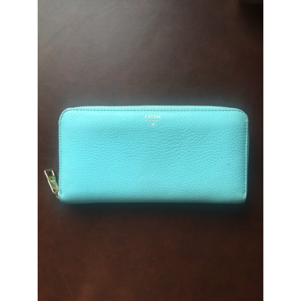 Light Blue Fossil wallet
