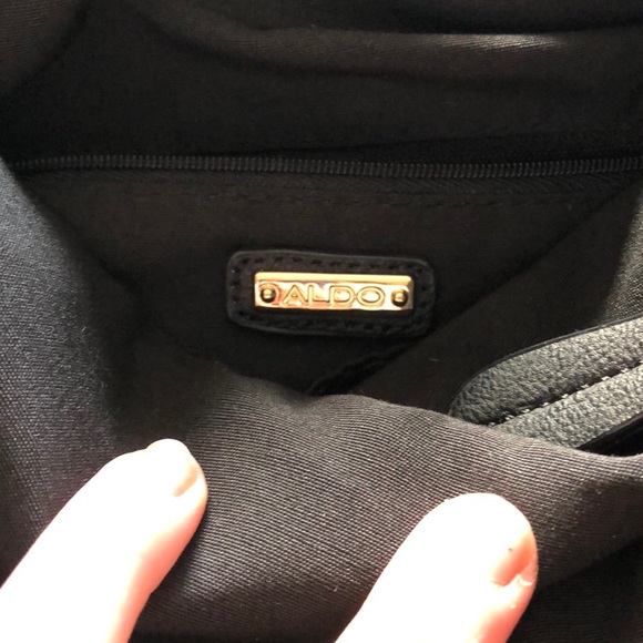 Aldo black with gold purse - Picture 3 of 4