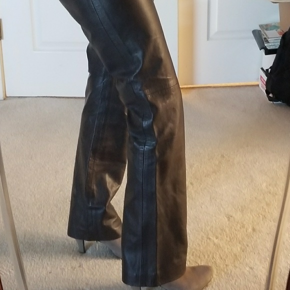 Genuine Leather Pants - Picture 3 of 6