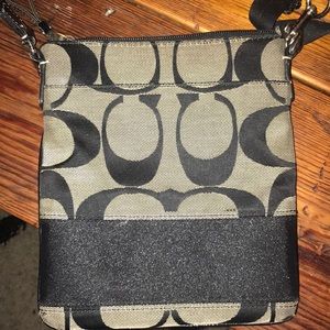 Coach cross body purse