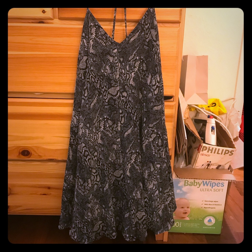 ASOS printed swing dress