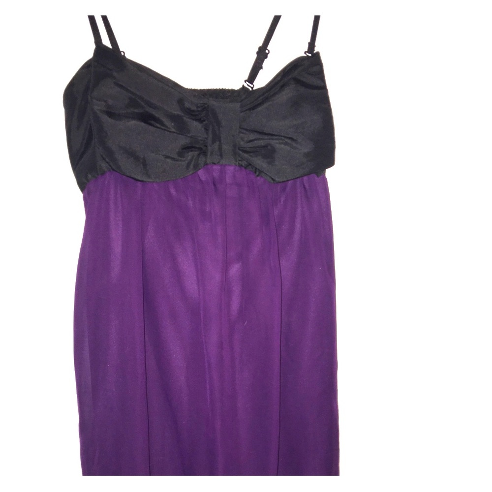Beautiful PURPLE DRESS with bow, never worn