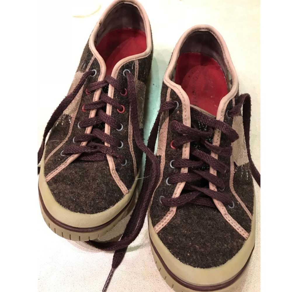 Merrell Converse Style Wool and Leather Shoes