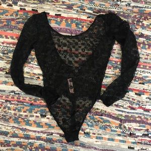 Lace body suit