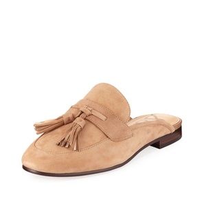 Sam Edelman Paris tassel mule loafer camel NWT