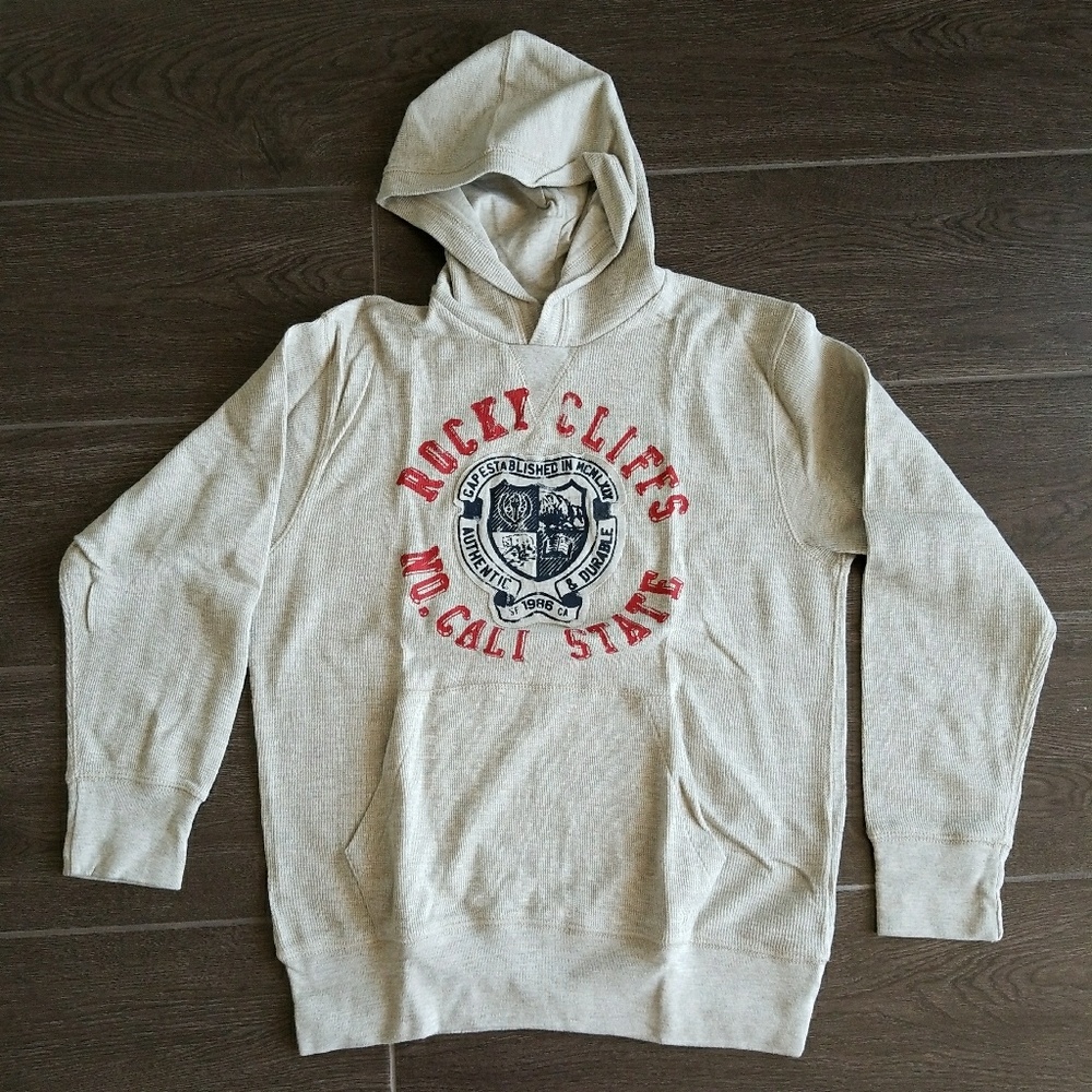 Gap Kids Unisex Beige Sweatshirt Hoodie