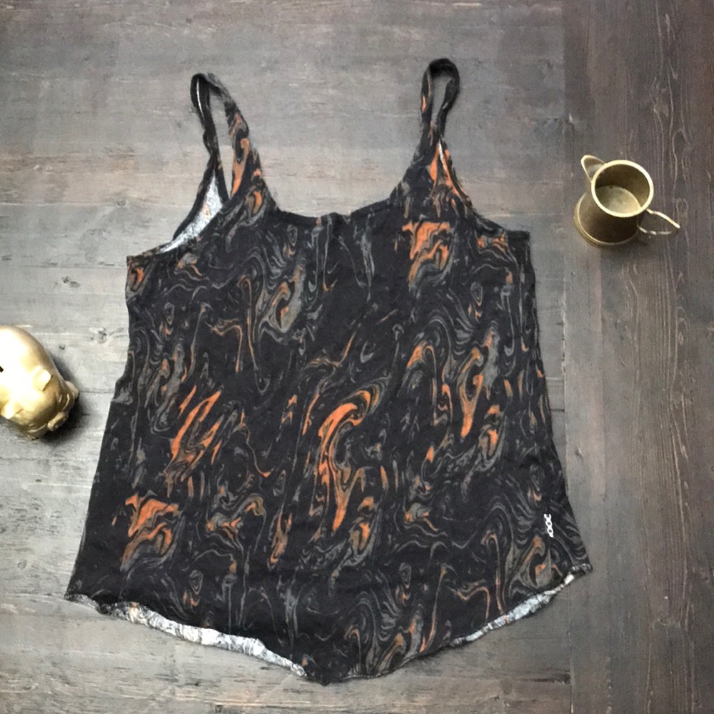 Black Marble Vans Tank