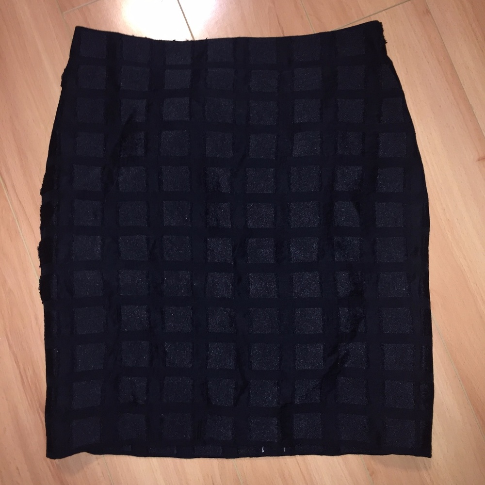 J.Crew Factory Black Petite Pencil Skirt NWT