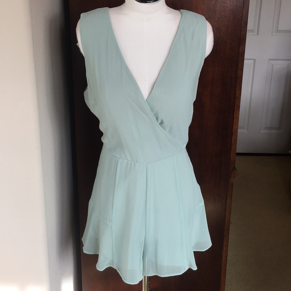 Pale Turquoise Romper