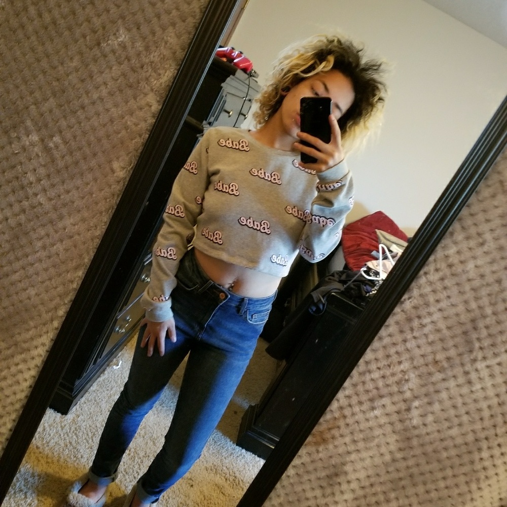 Forever 21 babe sweater