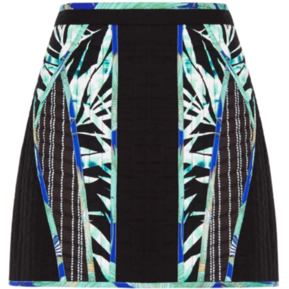 NWT BCBGMAXAZRIA ANDRICK PALMS SKIRT SIZE 4