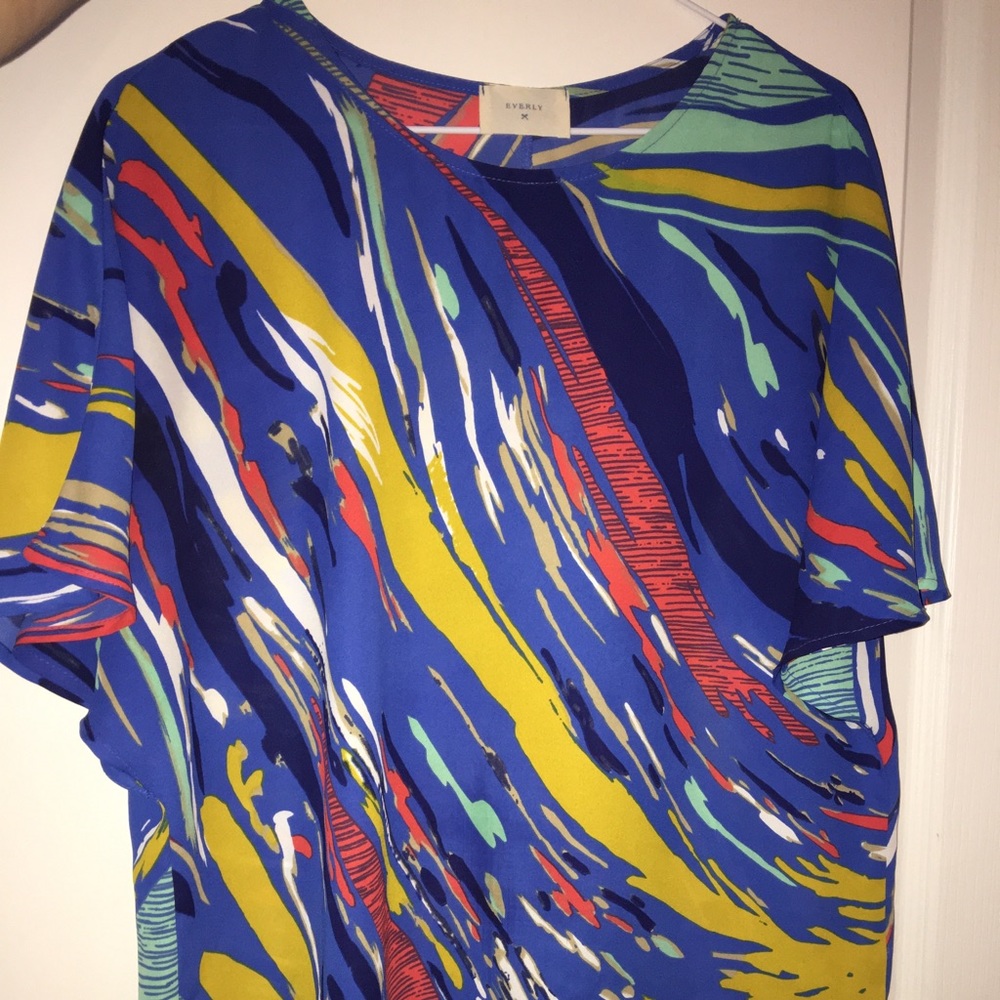 Every X multicolored blouse