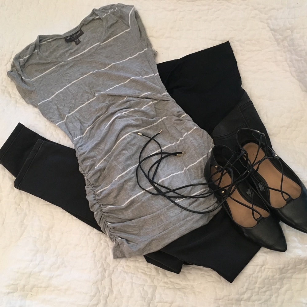 Maternity black skinny jeans