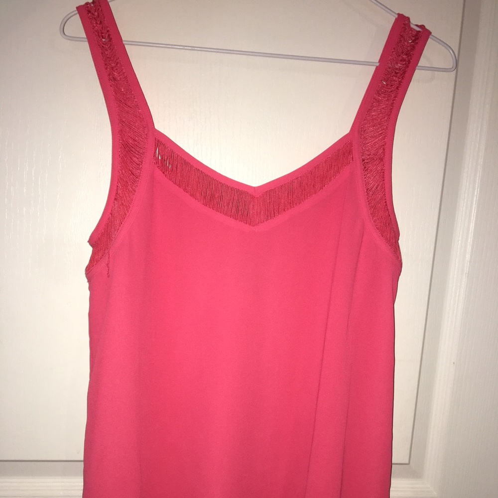 Naked Zebra Coral tank top sz M