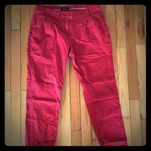 Esprit red chinos