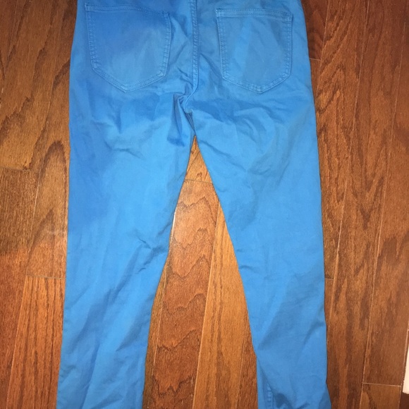 Scarlet Blvd royal blue jeans sz 27 - Picture 3 of 3