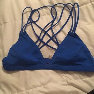 pink bathing suit top