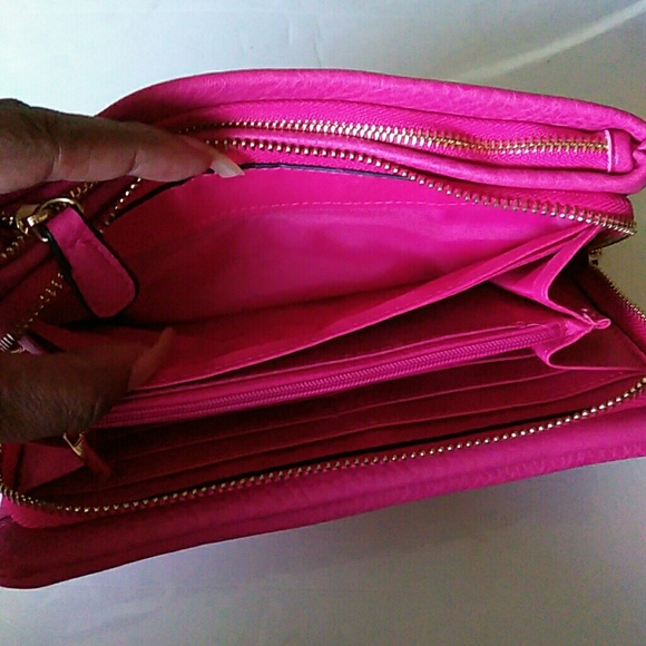 Hot Pink Wristlet - Picture 3 of 8
