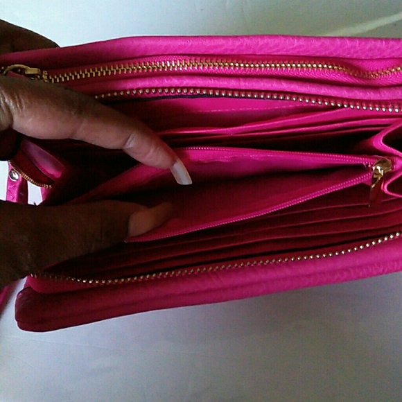 Hot Pink Wristlet - Picture 5 of 8
