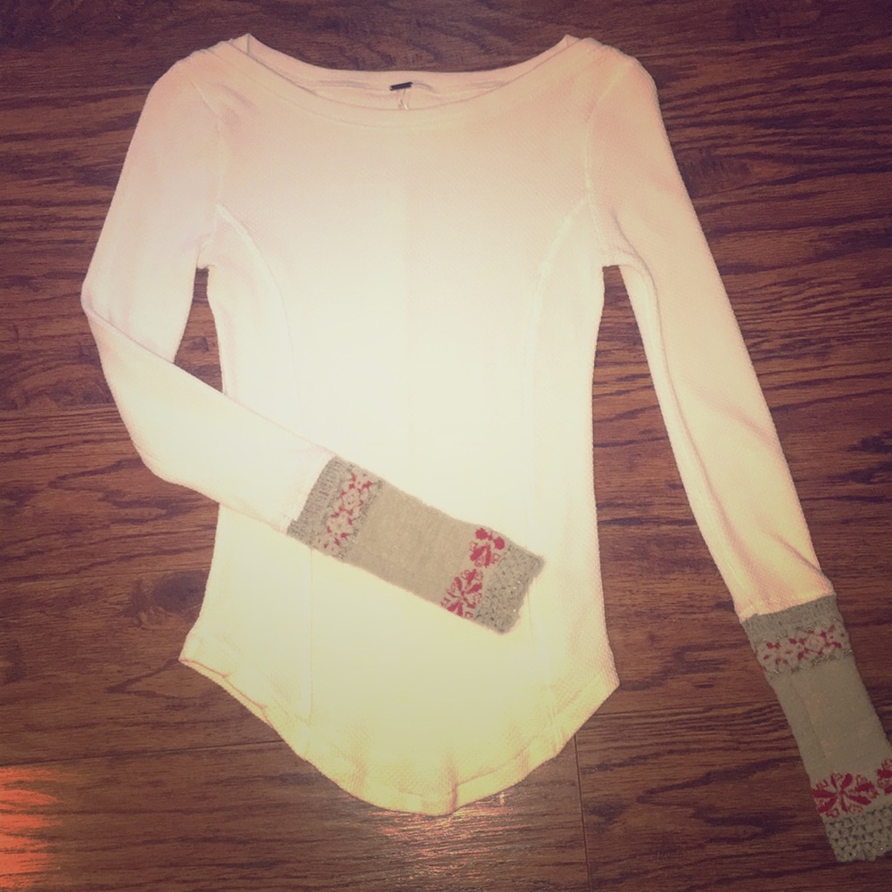 Free People Cuffed Ling Sleeve ❄️