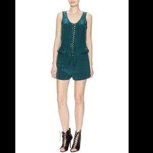 BGBG 100% Silk Romper