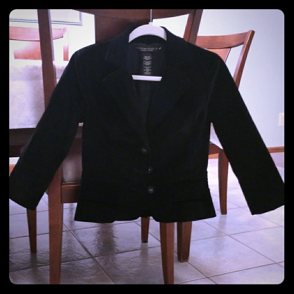 black blazer