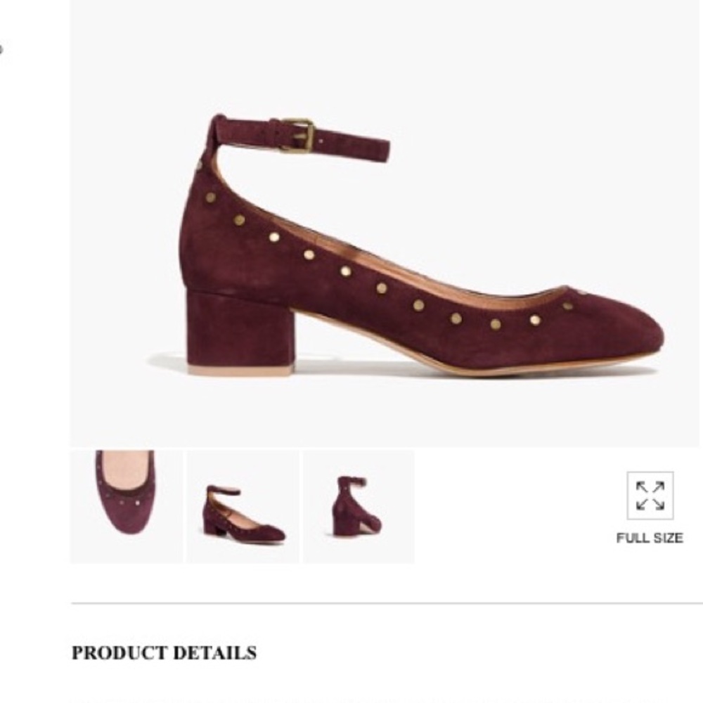 Madewell Inez Studded Pumps