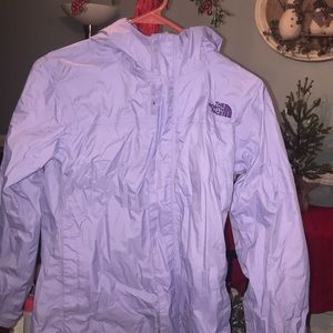 North face Raincoat W/ hood