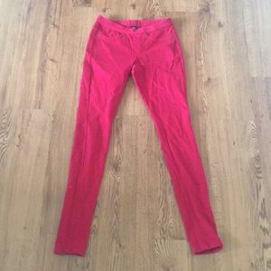 Red Jeggings