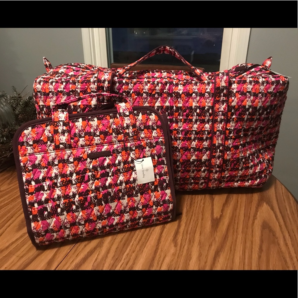 Vera Bradley Travel Set