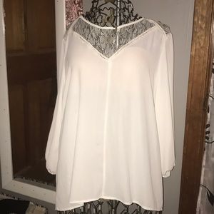 White SM blouse