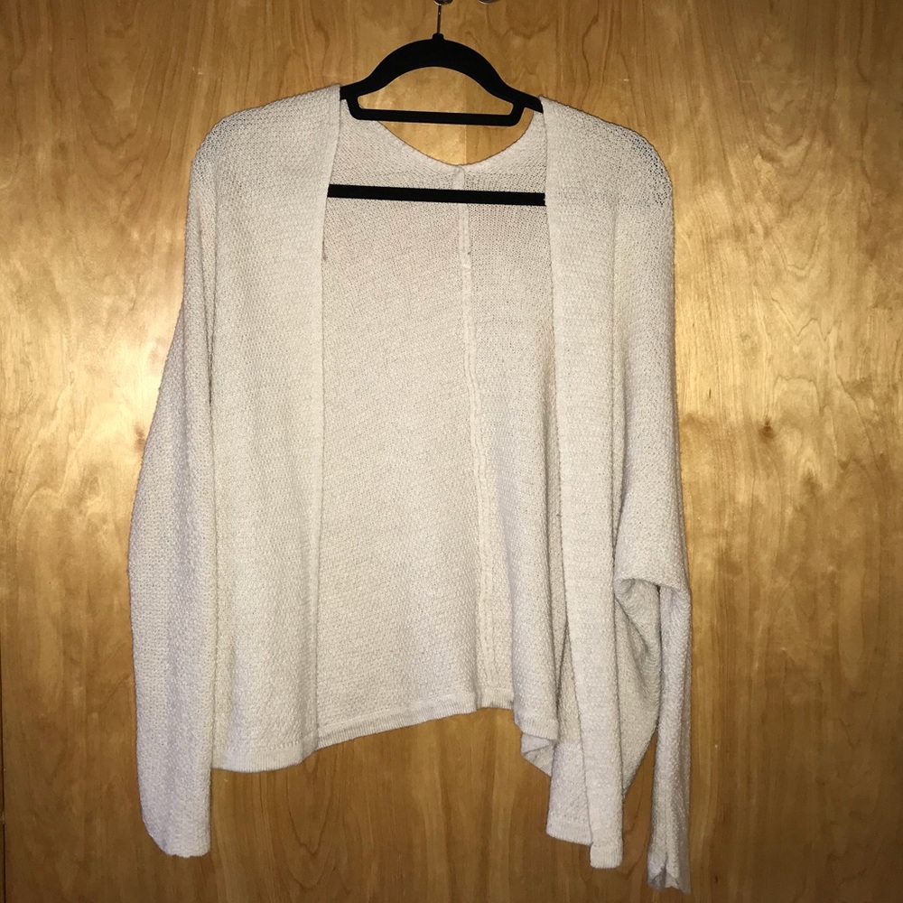 Brandy Melville white cardigan