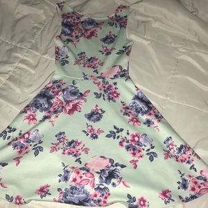 Floral skater dress