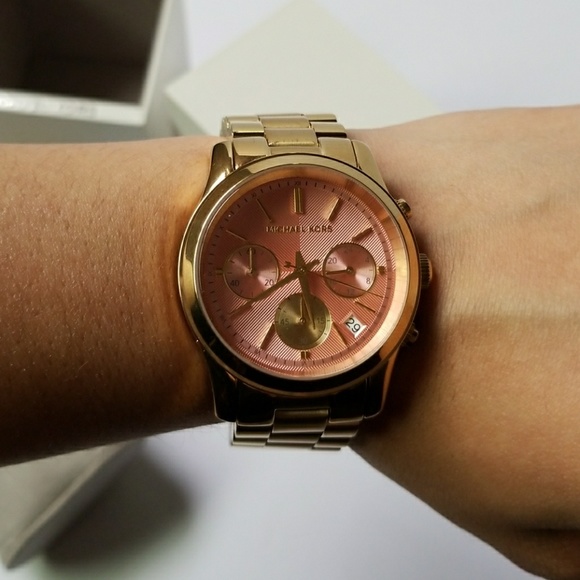 Michael Kors Gold Watch - Picture 3 of 6
