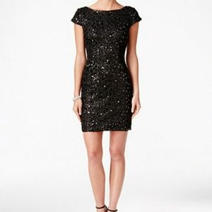 Adrianna Papell Sequined LBD