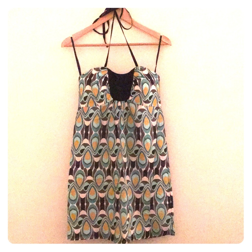 Milly Peacock Cocktail Dress Size 8